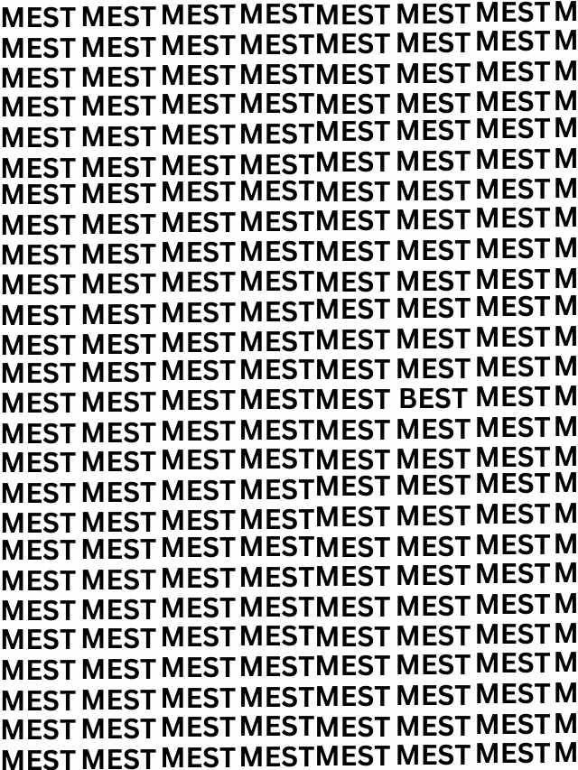 MEST & BEST